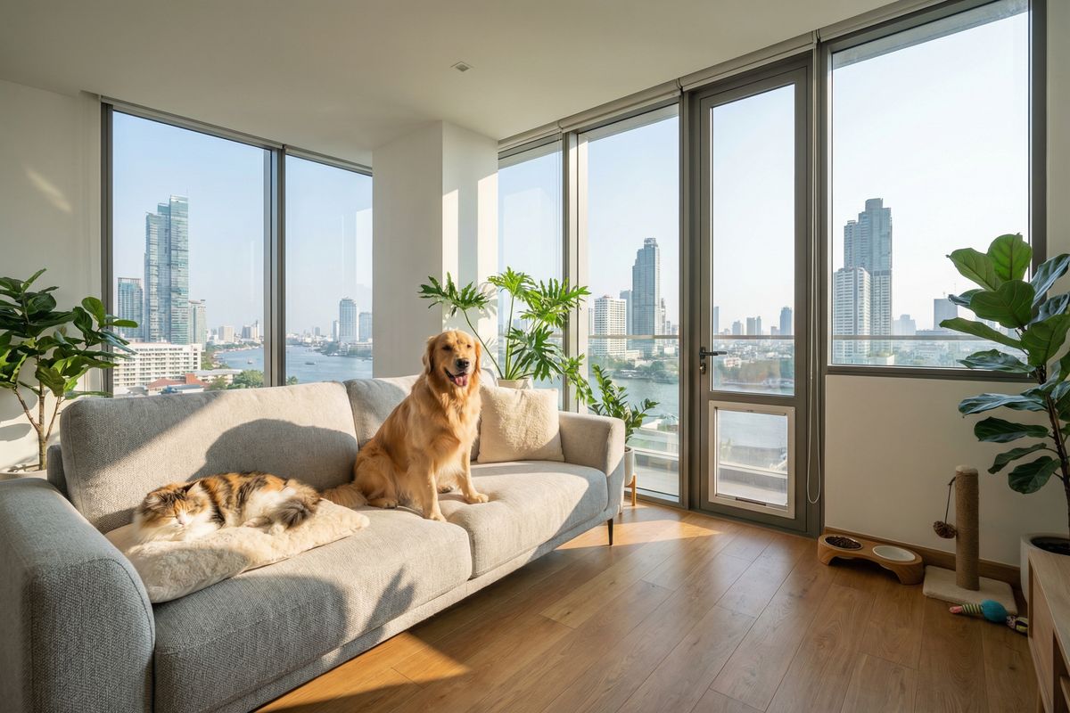 Pet-Friendly Condos: เทรนด์คอนโดสำหรับสัตว์เลี้ยงที่น่าลงทุนที่สุดในปี 2026