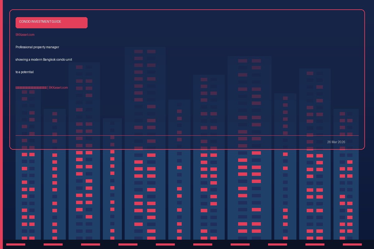 การบริหารจัดการคอนโดให้เช่า: คู่มือสำหรับเจ้าของมือใหม่