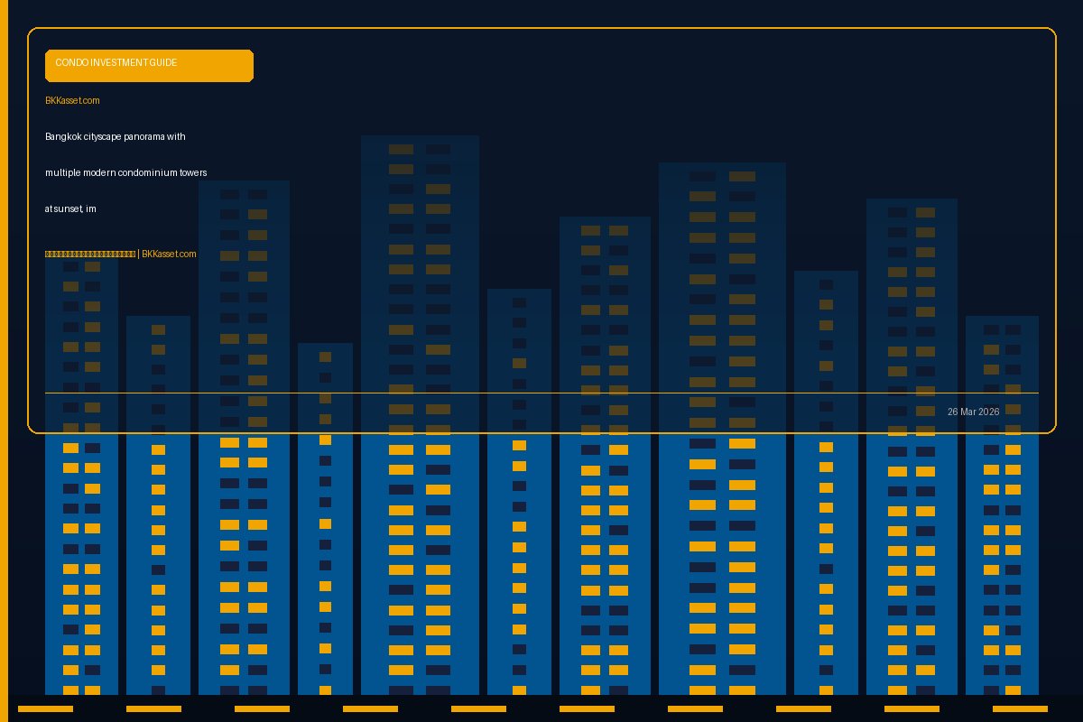 วิเคราะห์ตลาดคอนโดกรุงเทพฯ ปี 2026: โอกาสและความเสี่ยงที่มือใหม่ต้องรู้