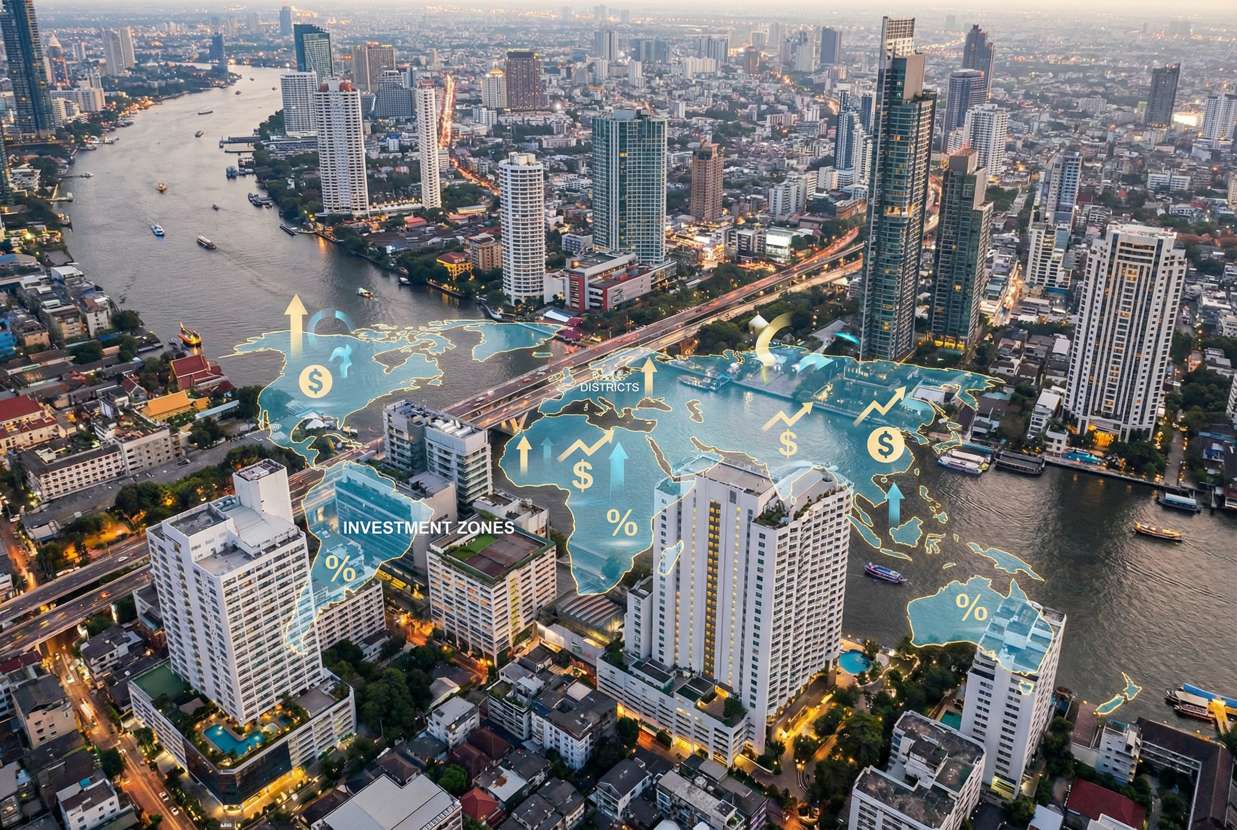 Yield คอนโดกรุงเทพ 2568: ย่านไหนให้ผลตอบแทนสูงสุด