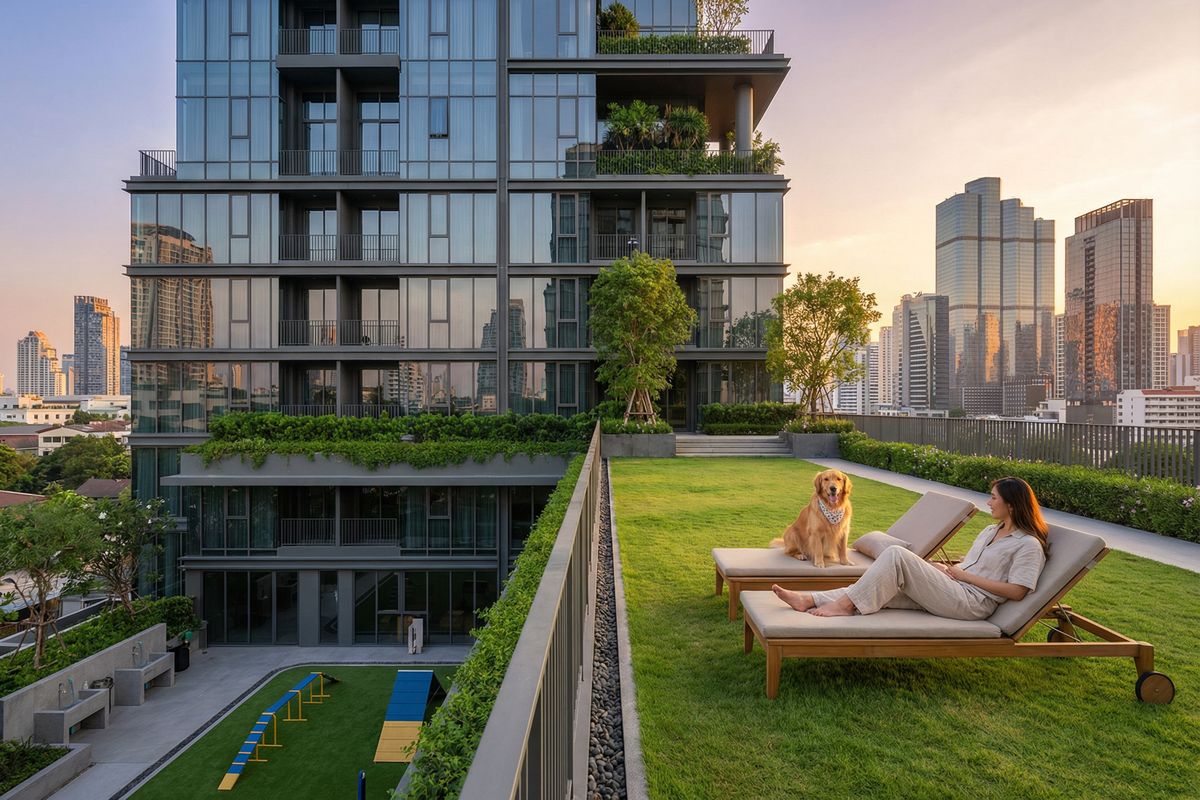 เจาะลึกเทรนด์คอนโด Pet-Friendly ในกรุงเทพฯ ปี 2569: เมื่อสัตว์เลี้ยงคือสมาชิก VIP ของครอบครัว