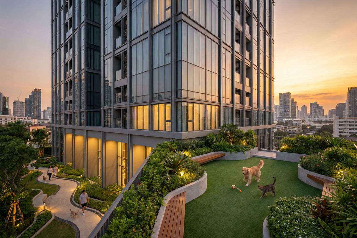 Pet-Friendly Condos: เทรนด์อสังหาริมทรัพย์ที่กำลังมาแรงในปี 2026