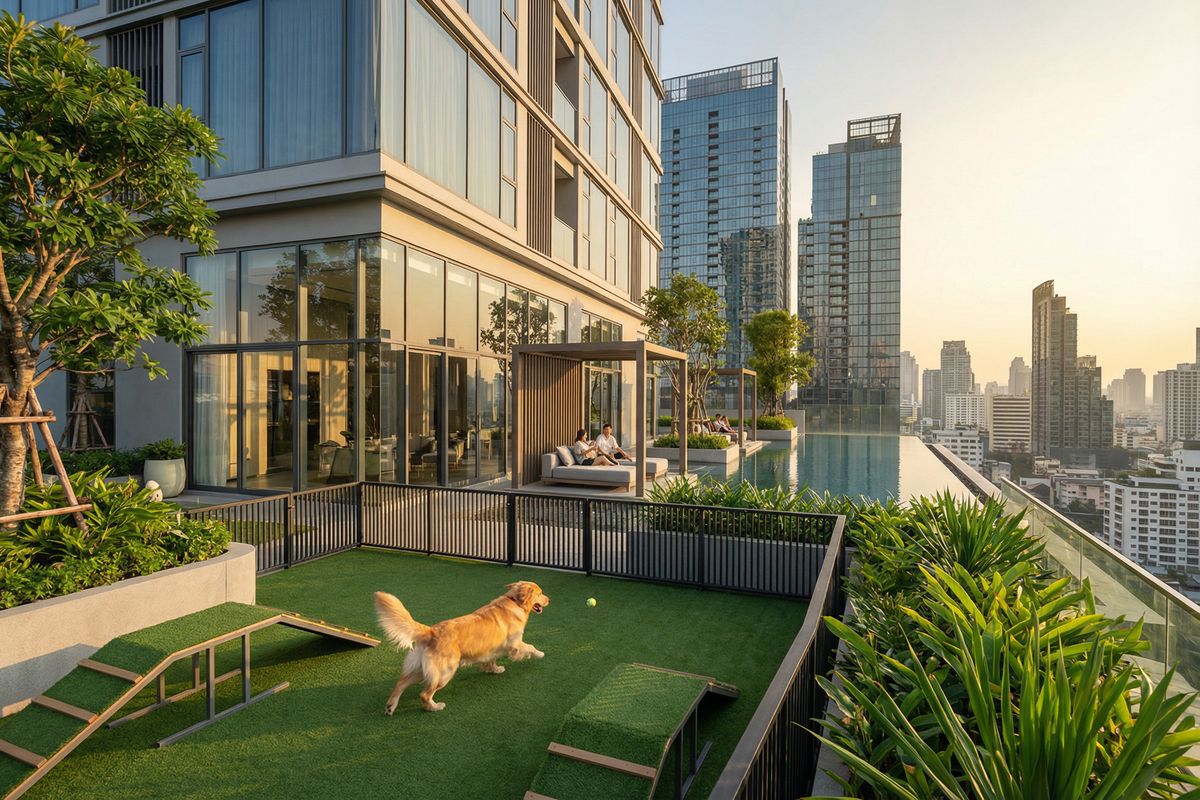Pet-Friendly Condos: เทรนด์คอนโดสำหรับคนรักสัตว์ที่กำลังมาแรงในกรุงเทพฯ ปี 2026