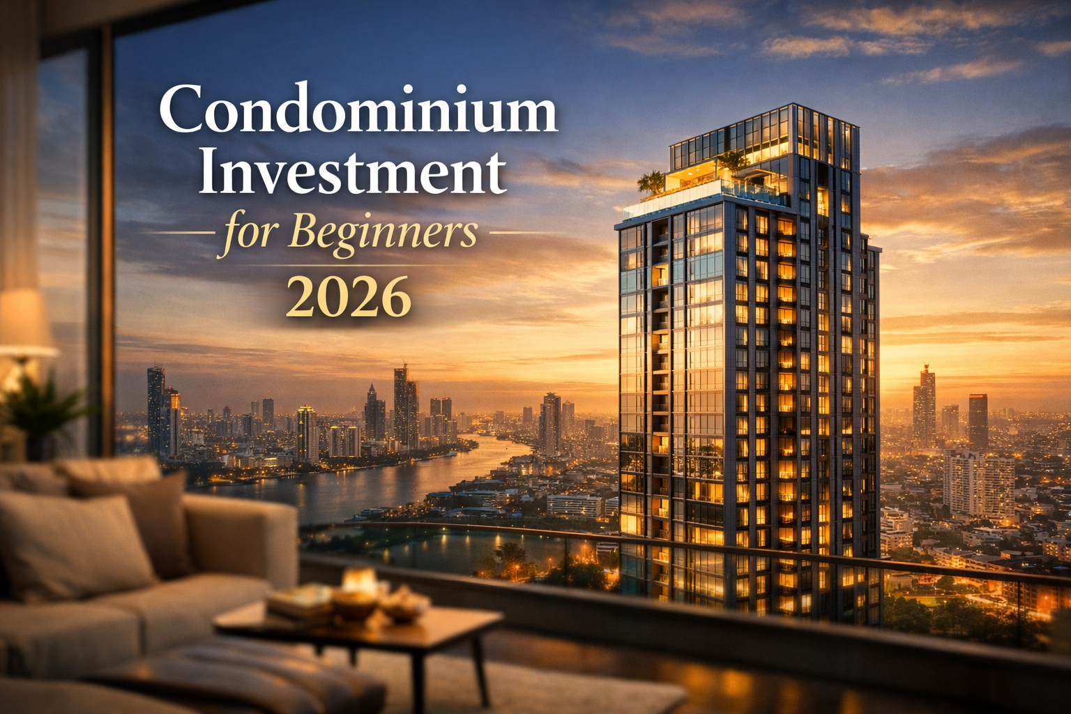 เริ่มต้นลงทุนคอนโดปี 2569: คู่มือฉบับสมบูรณ์สำหรับมือใหม่